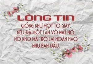 Giá trị của lời hứa trong cuộc sống